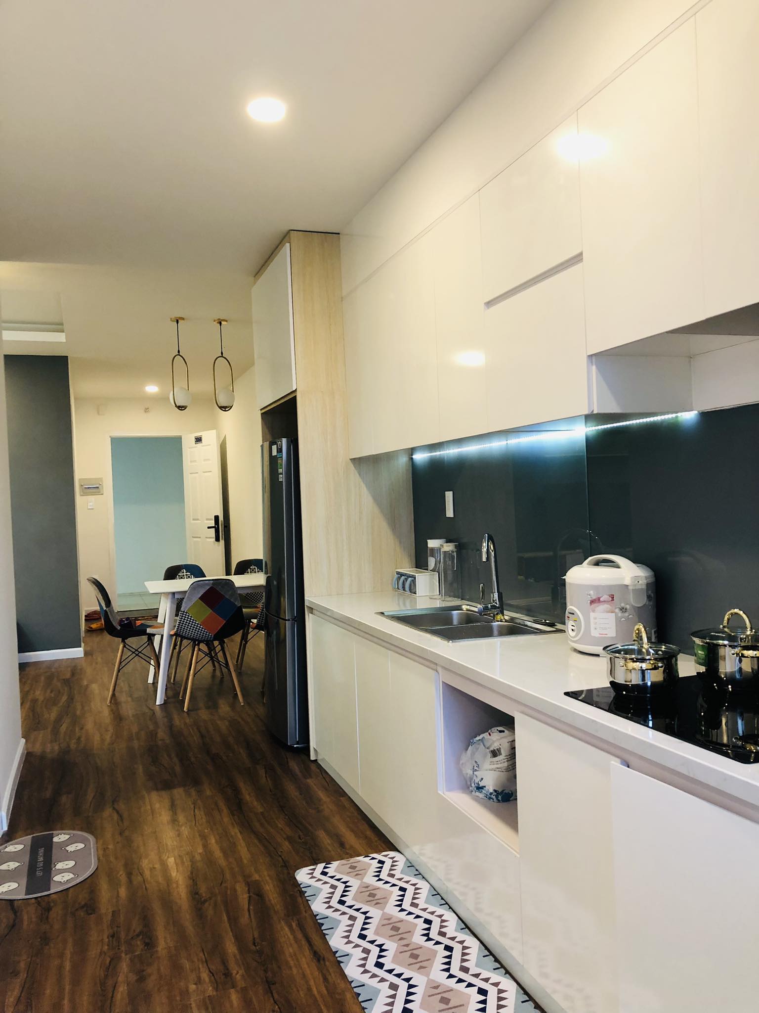 Two bedrooms apartment in Muong Thanh building near Tran Phu bridge for rent | 12 million